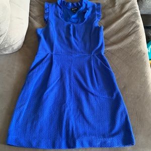 Blue Elle Ruffled dress